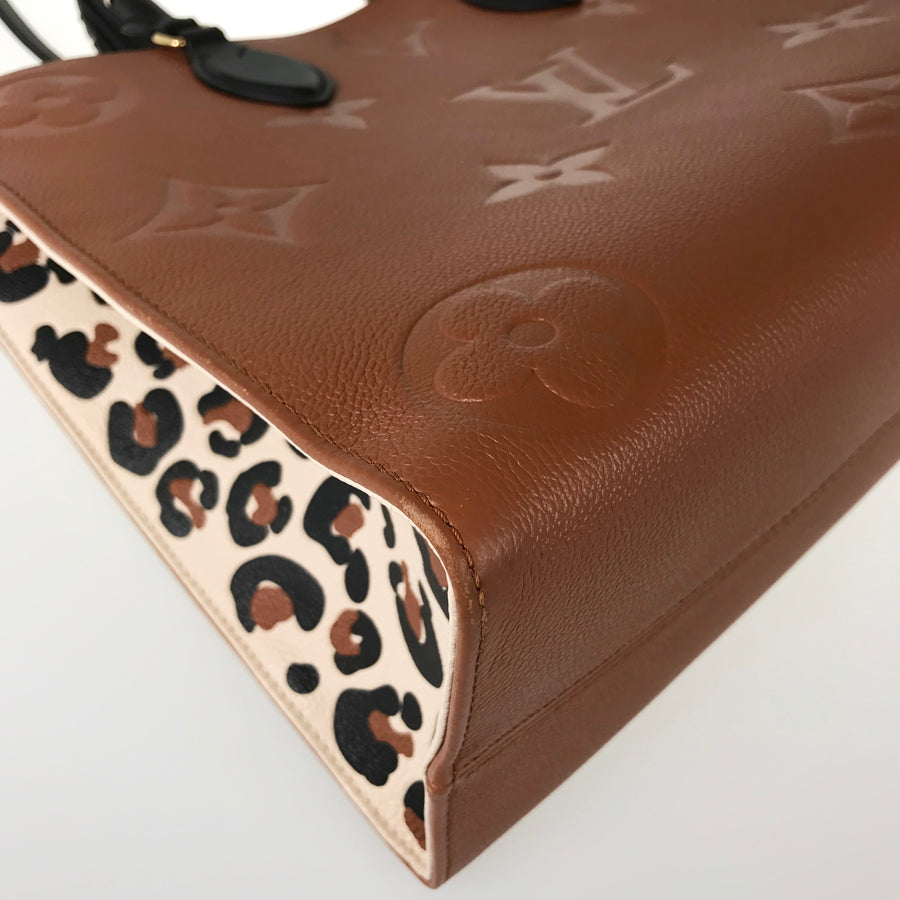 LOUIS VUITTON Monogram Empreinte On The Go MM M58521 Hand bag