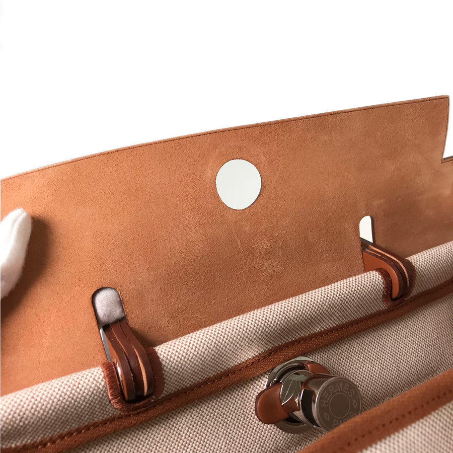 HERMES Herbag PM Zip 31 LeTourne Hand bag