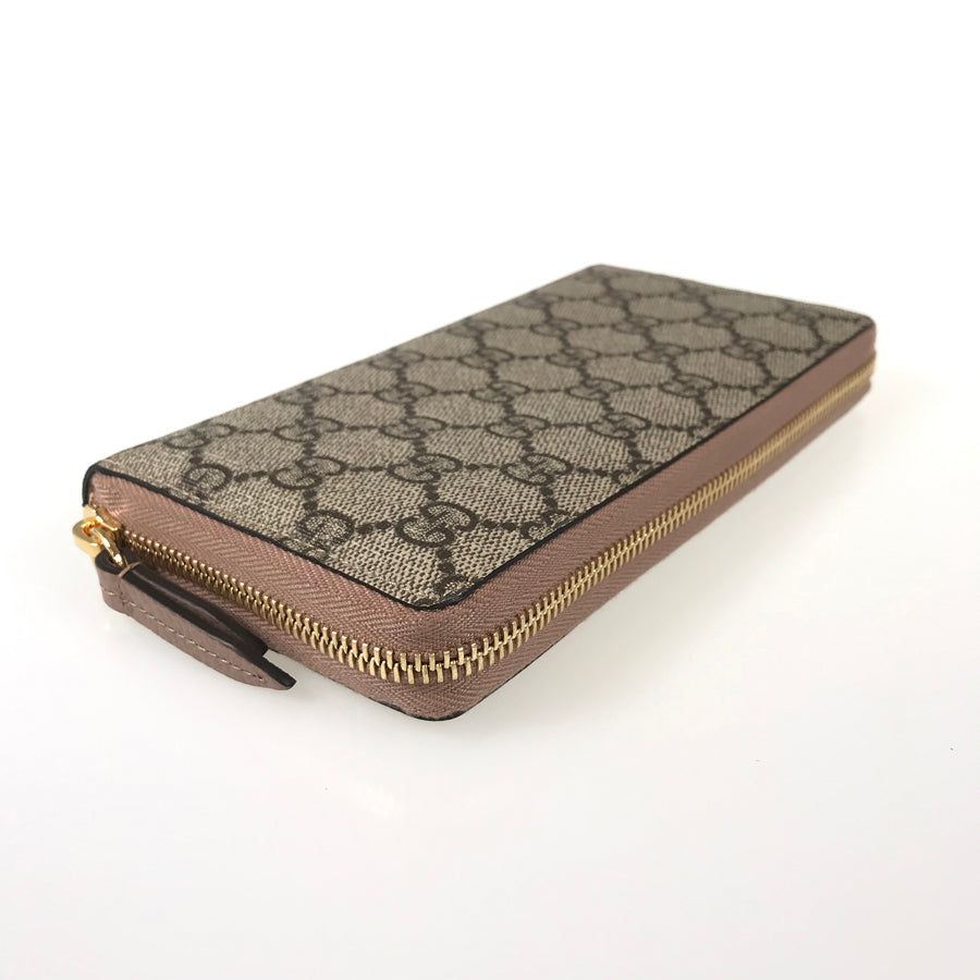 GUCCI GG Marmont 456117 Long wallet Round zipper
