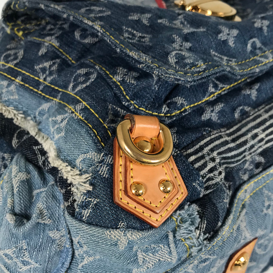 LOUIS VUITTON Monogram Denim Bowly M95376 Shoulder bag