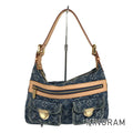 LOUIS VUITTON Monogram Denim Baggy PM M95049 Shoulder bag