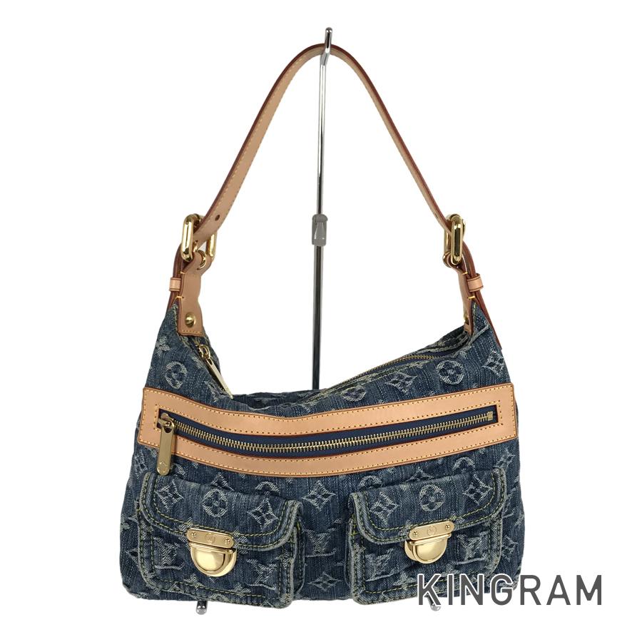 LOUIS VUITTON Monogram Denim Baggy PM M95049 Shoulder bag