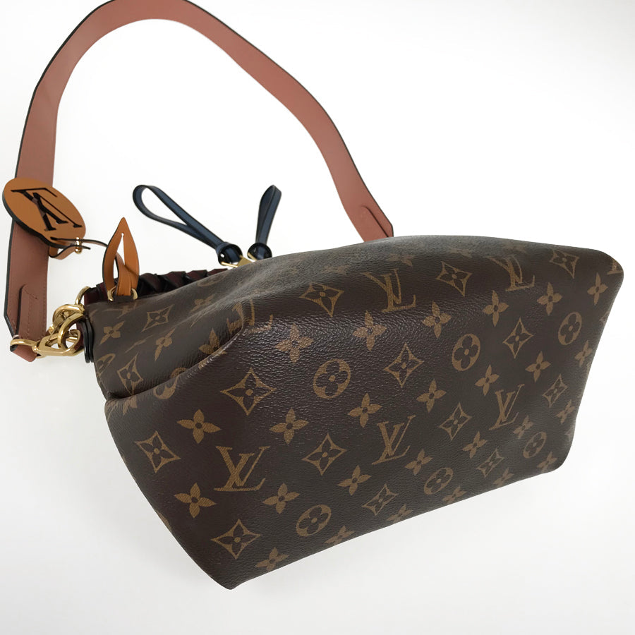 LOUIS VUITTON Monogram Mini Zipped Hobo M55090 Hand bag