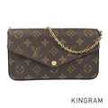 LOUIS VUITTON Monogram Pochette Felicie M61276 Wallet bag