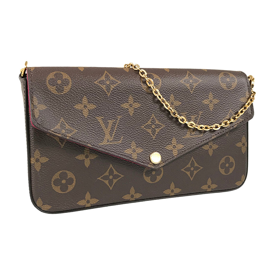 LOUIS VUITTON Monogram Pochette Felicie M61276 Wallet bag