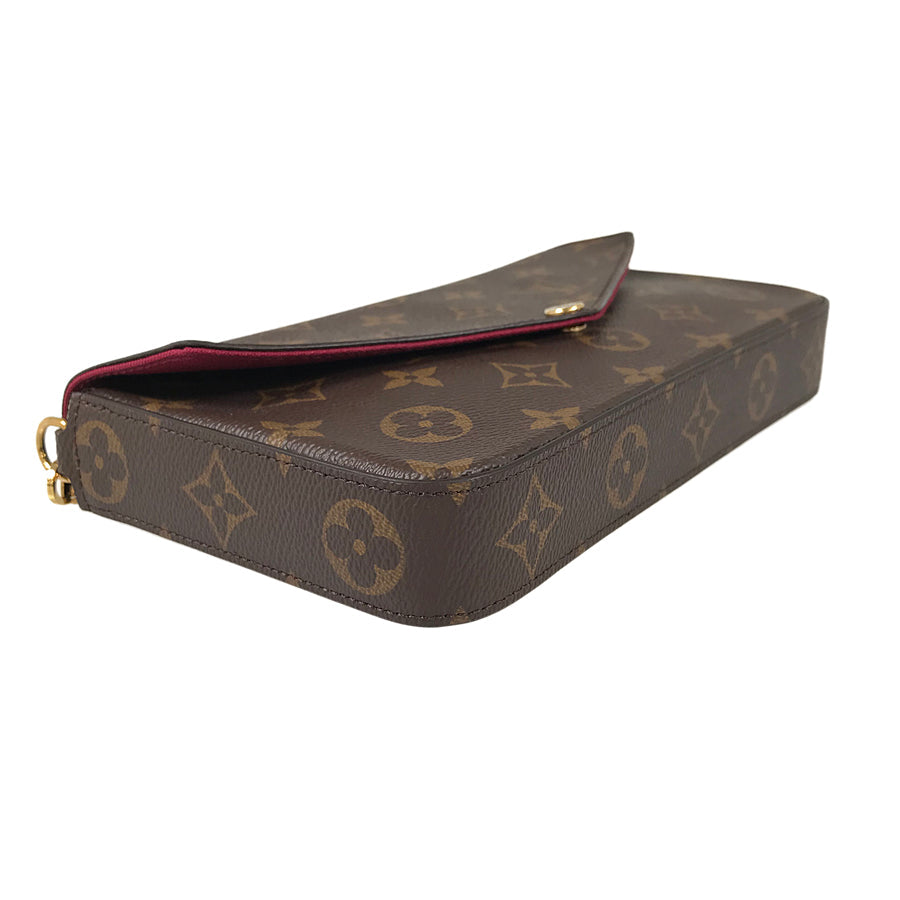 LOUIS VUITTON Monogram Pochette Felicie M61276 Wallet bag