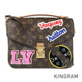 LOUIS VUITTON Monogram Pochette Metis MM Patches M43991 Hand bag