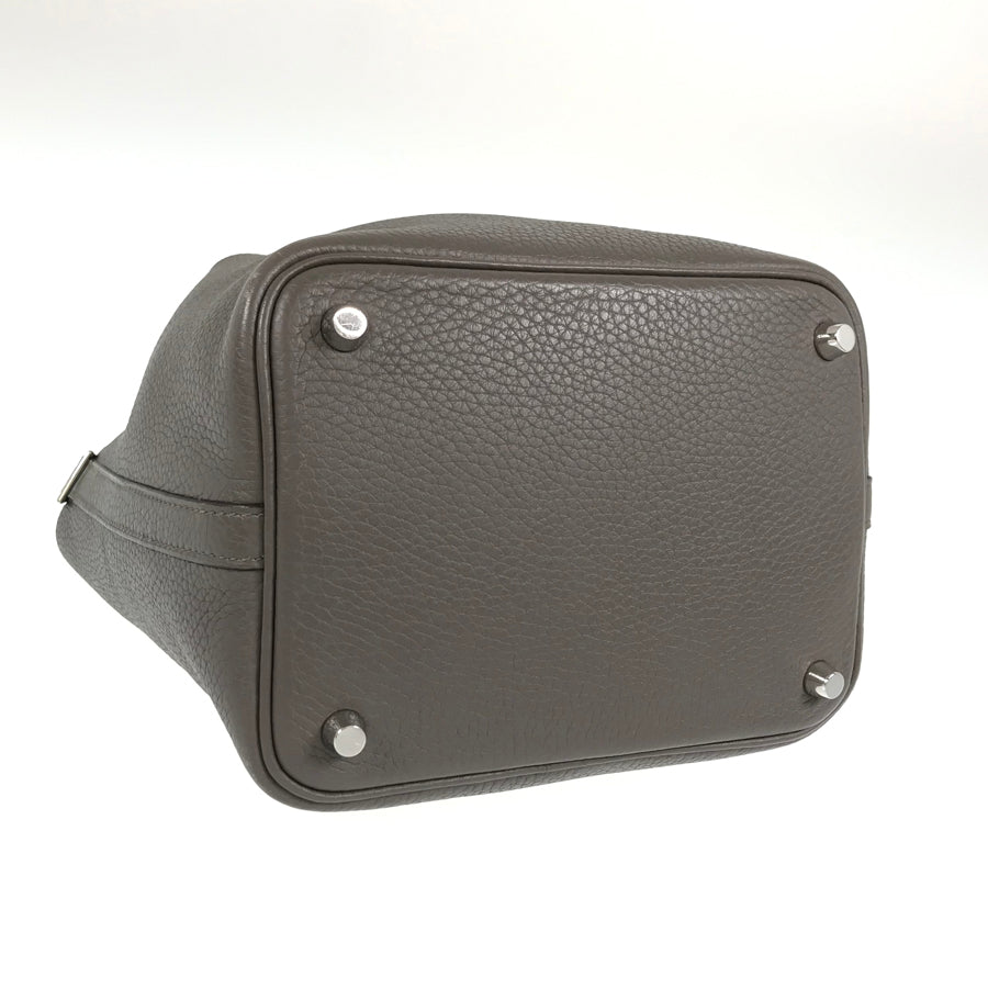HERMES Picotin Lock PM C engraved 2018 made Handbag