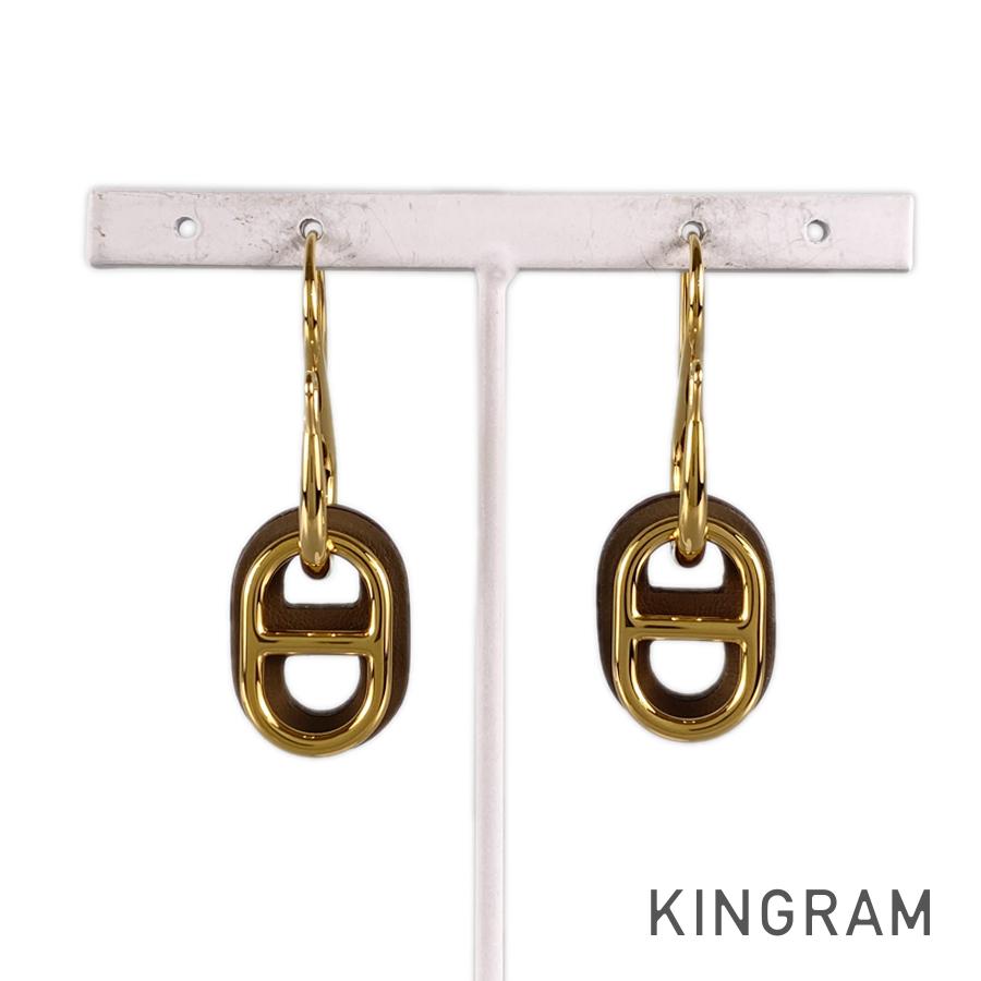 HERMES Chaine d'Ancre Oh myon Earring