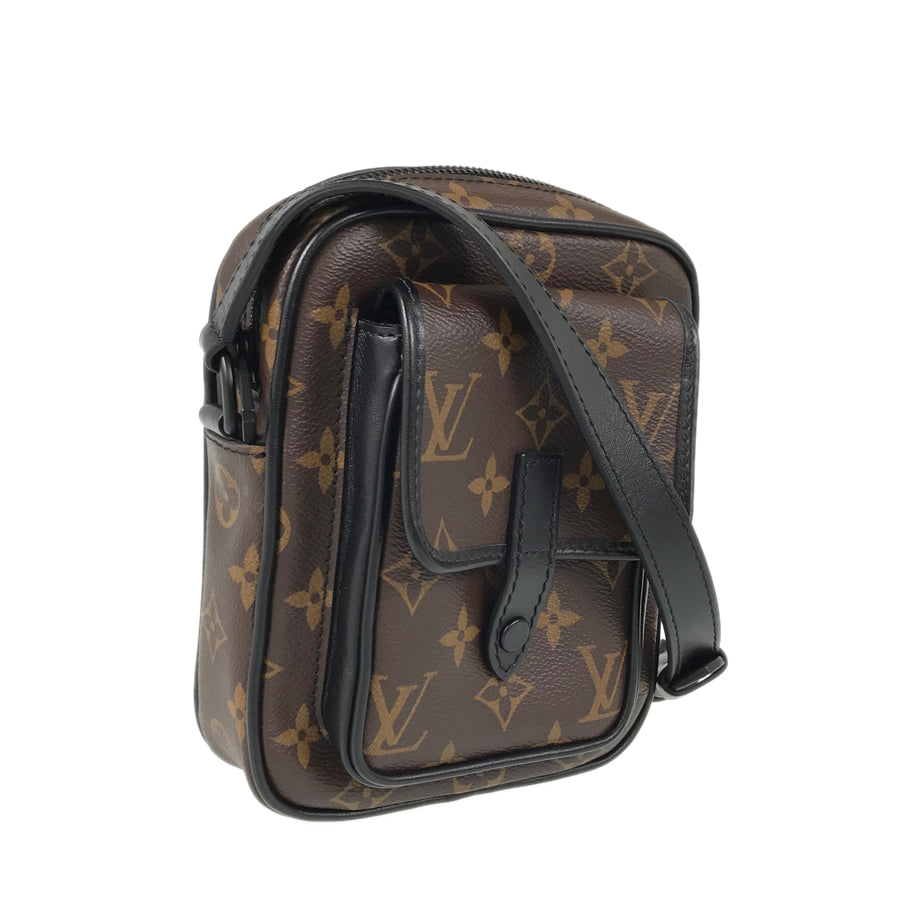 LOUIS VUITTON Monogram Macassar Christopher Wearable Wallet M69404 Shoulder bag
