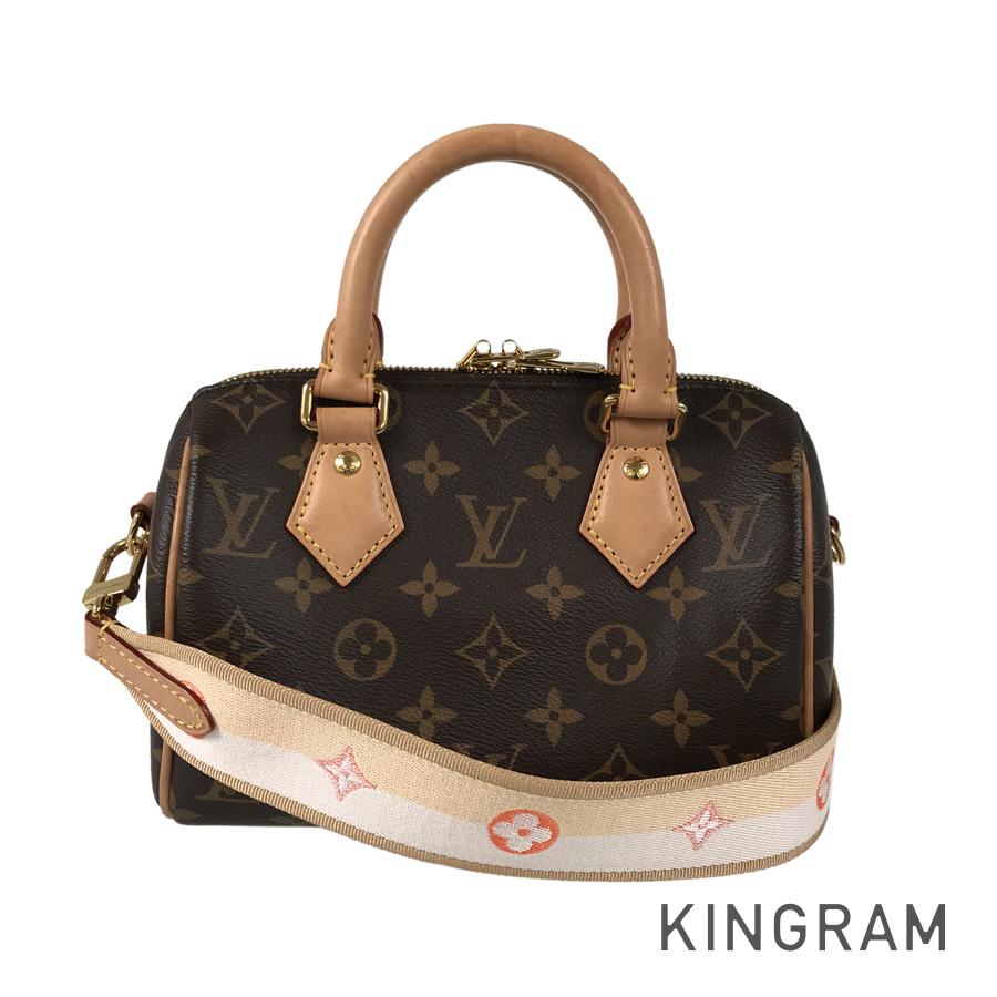 LOUIS VUITTON Monogram Speedy Bandouliere 20 M46222 Hand bag