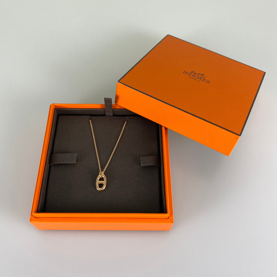 HERMES Chaine d'Ancre Farandole PM Necklace