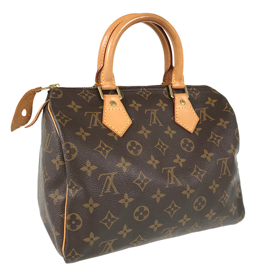 LOUIS VUITTON Monogram Speedy 25 M41528 Hand bag