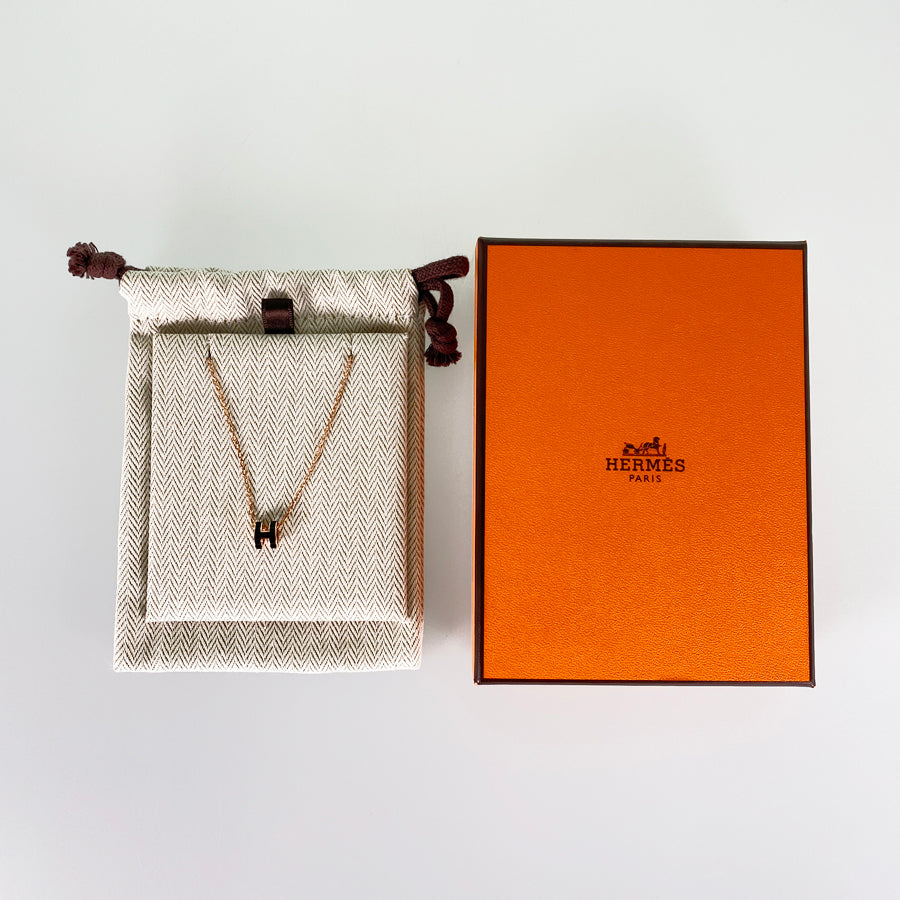 HERMES Pop H mini Necklace