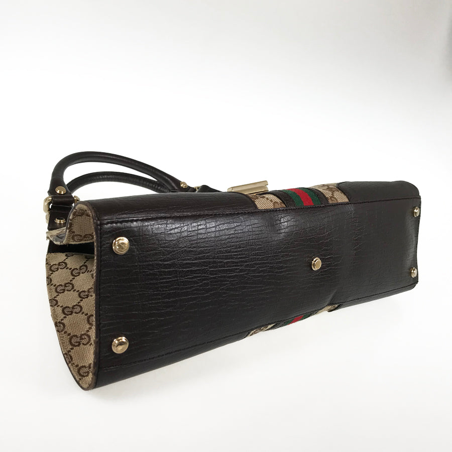 GUCCI GG Canvas 130995 Hand bag