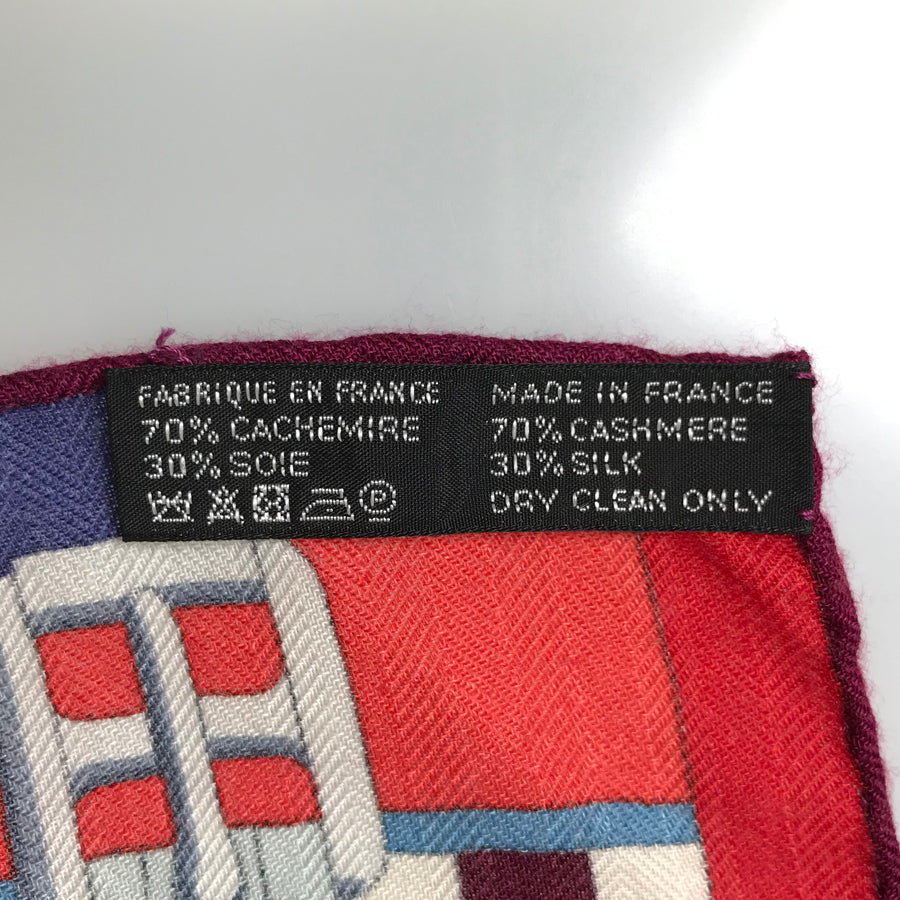 HERMES Calegean 140 Women's Stoles