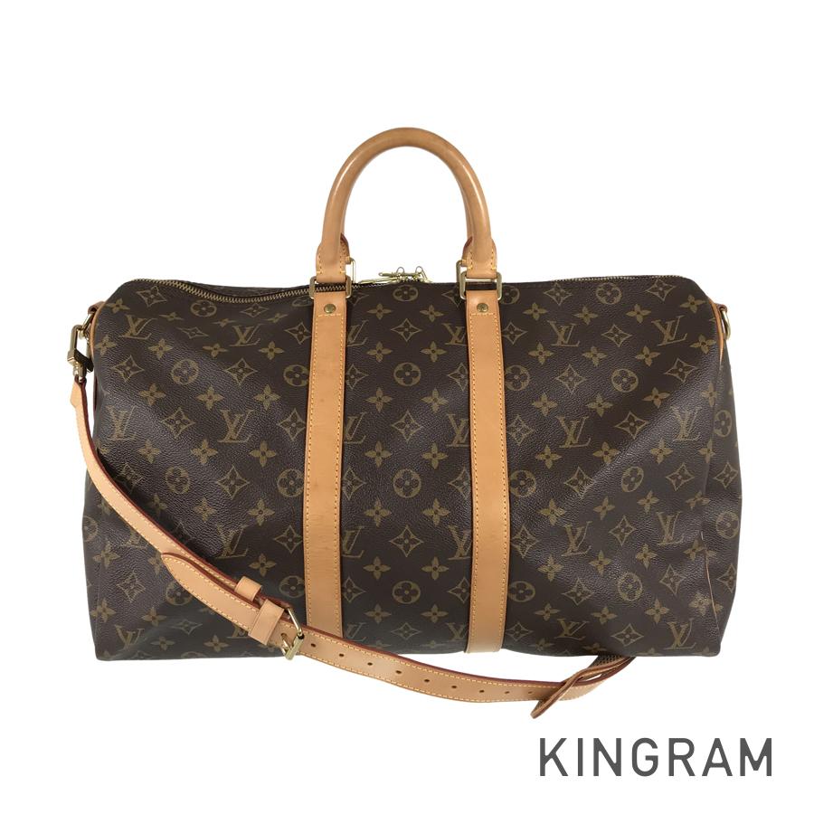 LOUIS VUITTON Monogram Keepall Bandouliere 45 M41418 Boston bag
