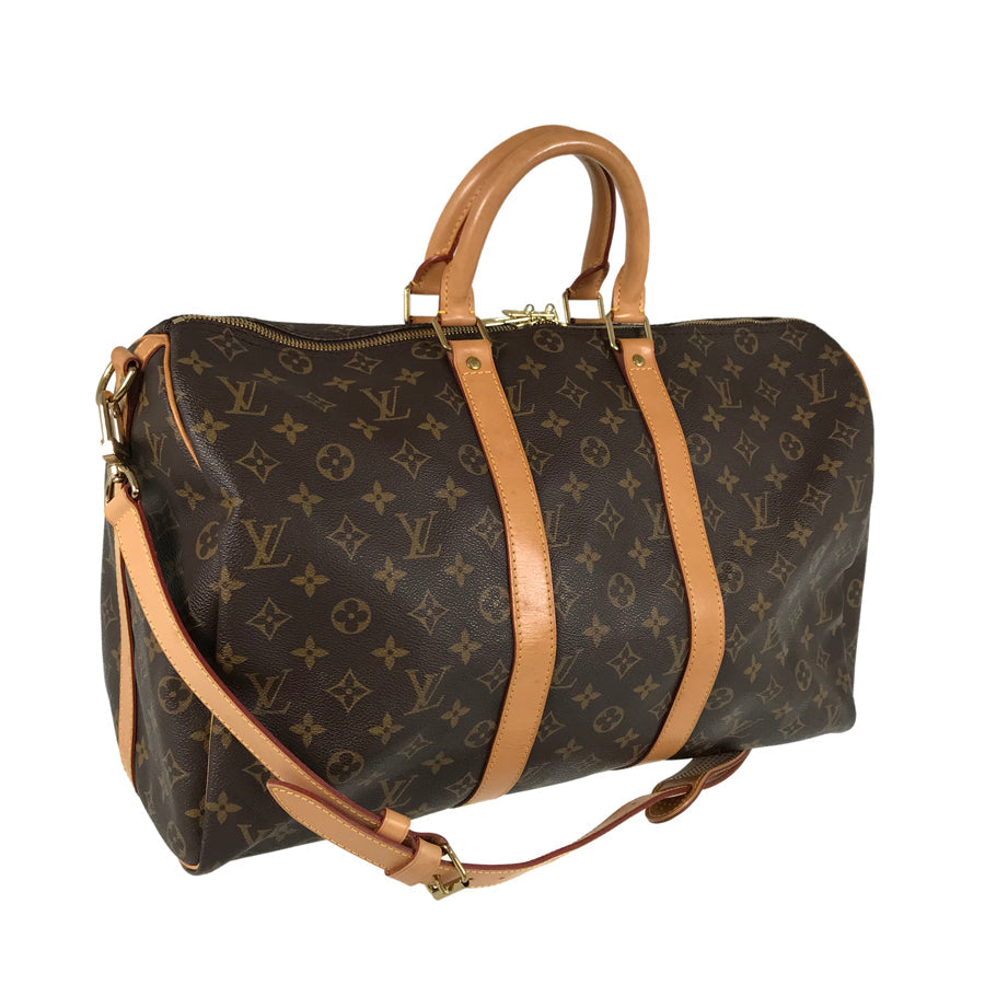 LOUIS VUITTON Monogram Keepall Bandouliere 45 M41418 Boston bag