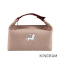 HERMES Brid A Black Cabrio GM Pouch