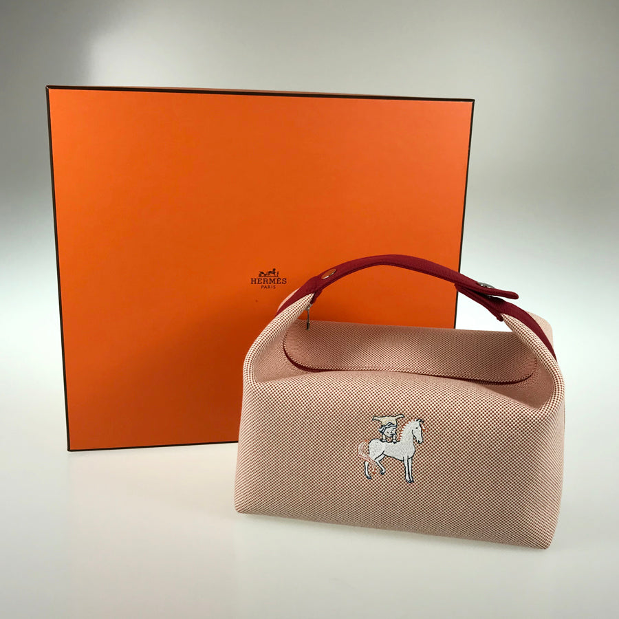 HERMES Brid A Black Cabrio GM Pouch