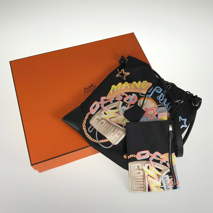 HERMES Silky City PM 33 Chevaloscope Shoulder bag