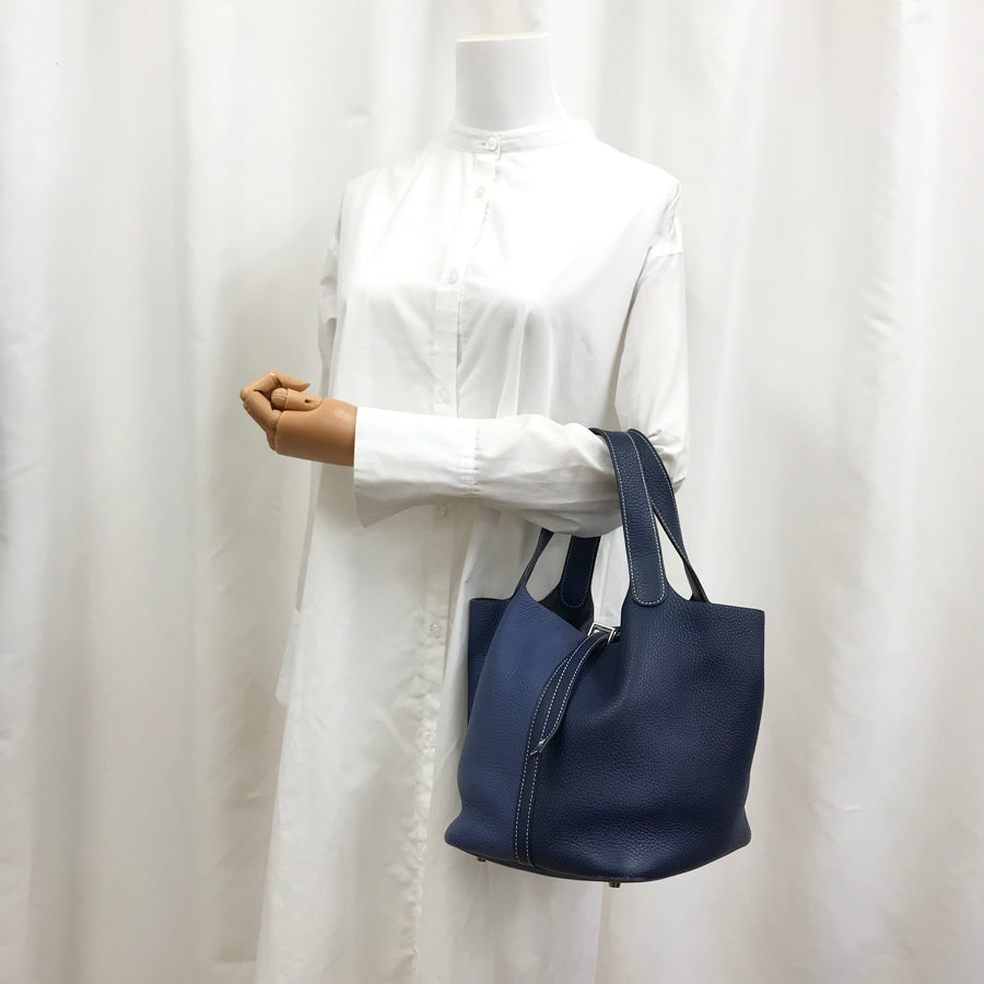 HERMES Picotin Lock MM Kazak Hand bag