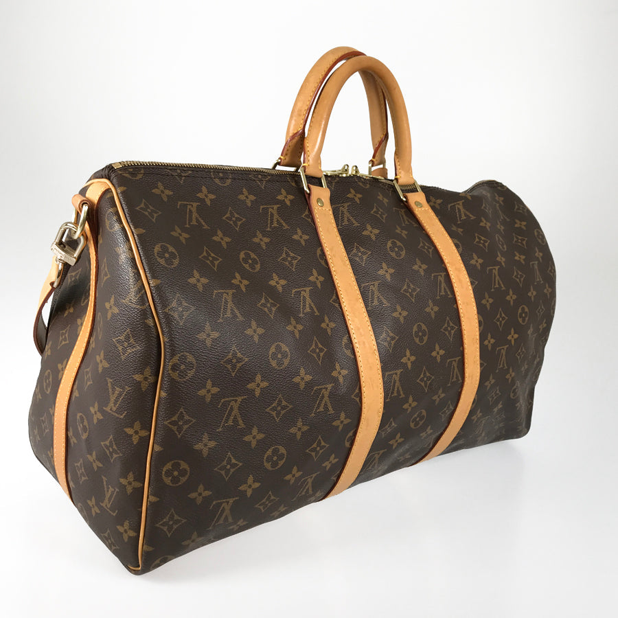 LOUIS VUITTON Monogram Keepall Bandouliere 45 M41418 Boston bag