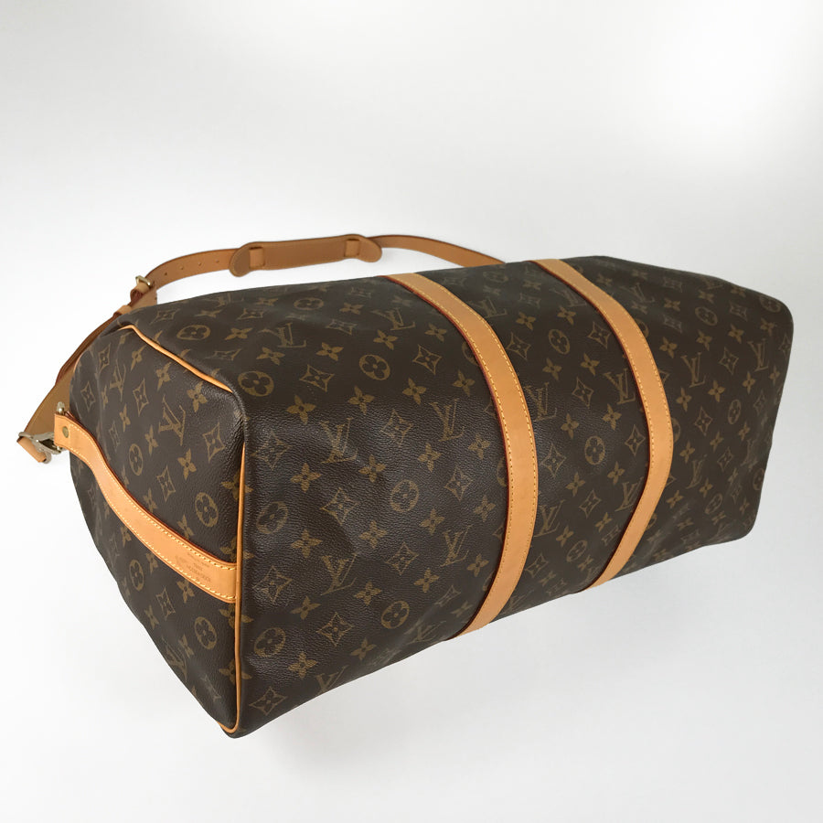 LOUIS VUITTON Monogram Keepall Bandouliere 45 M41418 Boston bag