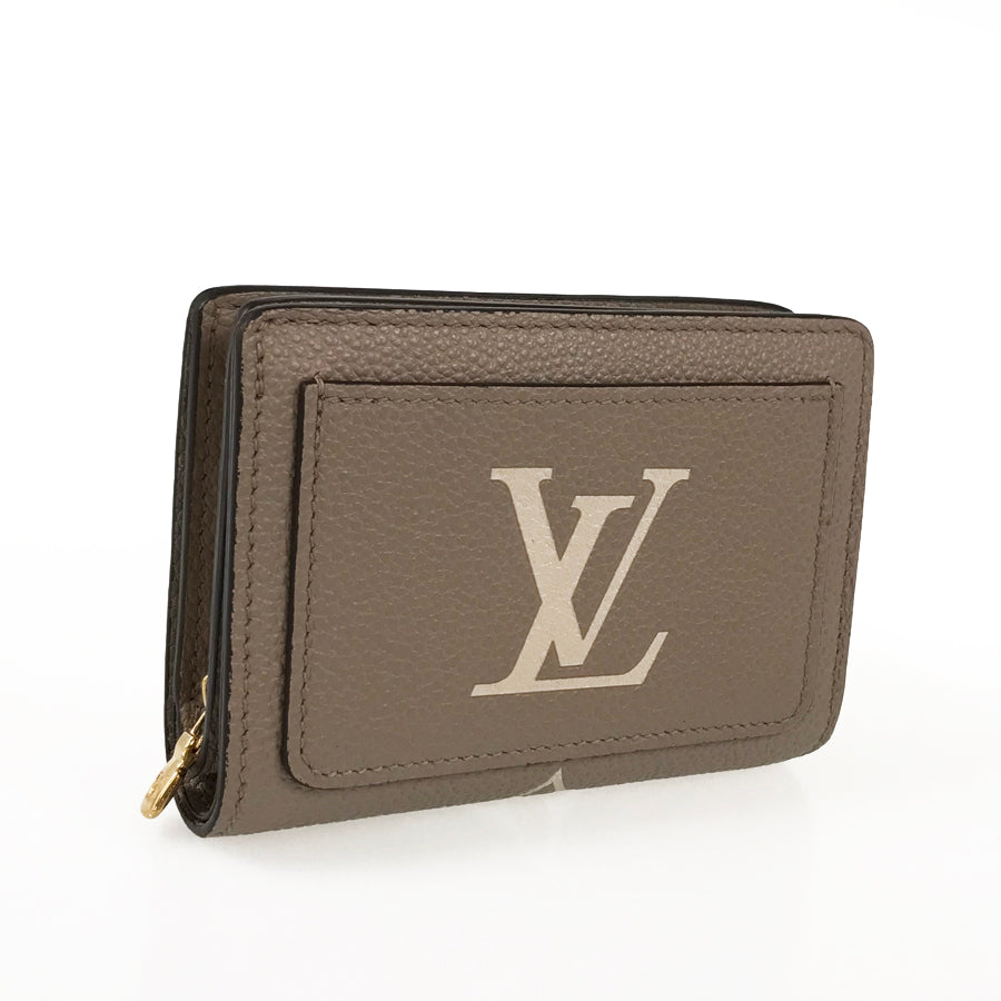 LOUIS VUITTON Monogram Empreinte Bicolor Portefeuille Claire M82370 Bifold wallet
