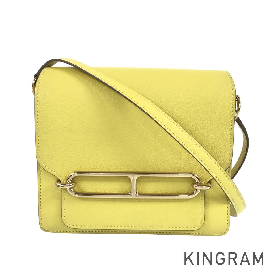 HERMES Lowris Mini Y stamp (made in 2020) Shoulder Bag