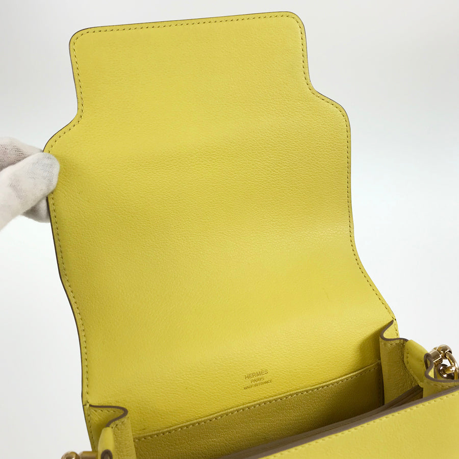 HERMES Lowris Mini Y stamp (made in 2020) Shoulder Bag