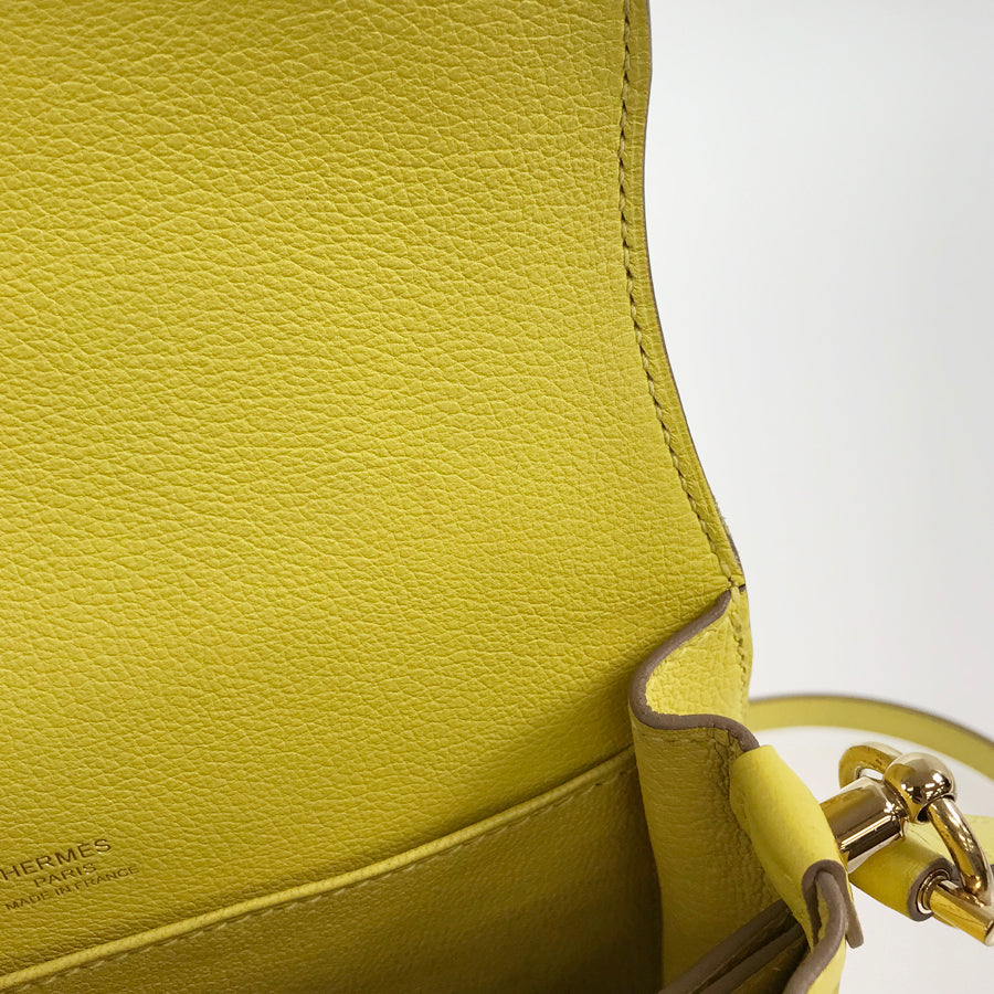 HERMES Lowris Mini Y stamp (made in 2020) Shoulder Bag
