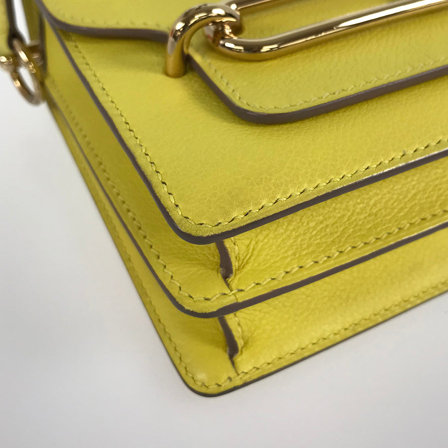 HERMES Lowris Mini Y stamp (made in 2020) Shoulder Bag