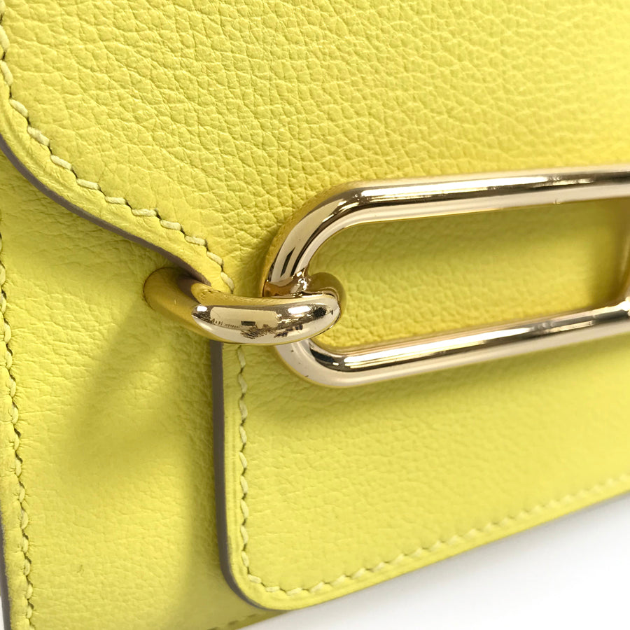 HERMES Lowris Mini Y stamp (made in 2020) Shoulder Bag