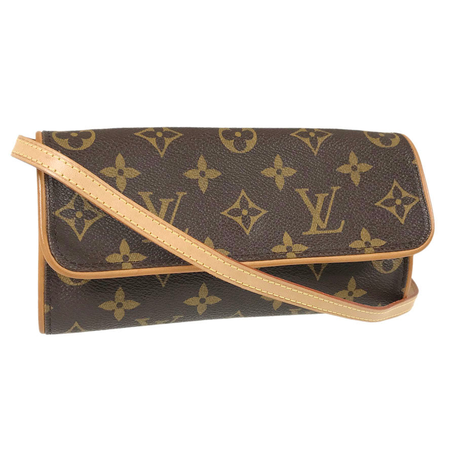 LOUIS VUITTON Monogram Pochette Twin PM M51854 Shoulder bag