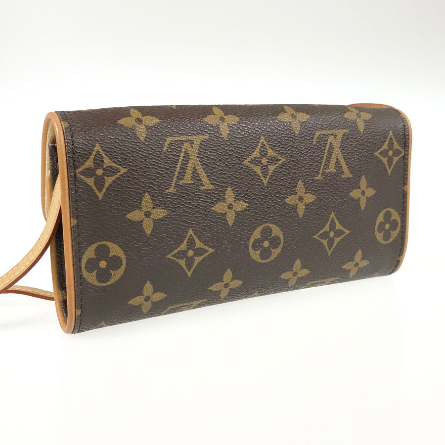 LOUIS VUITTON Monogram Pochette Twin PM M51854 Shoulder bag