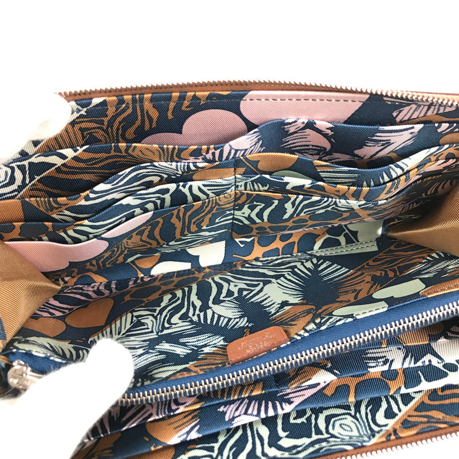 HERMES Azap Long Silkine Long wallet Round zipper