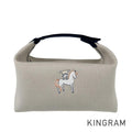 HERMES Brid A Black Cabrio GM Pouch