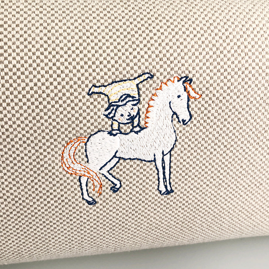 HERMES Brid A Black Cabrio GM Pouch
