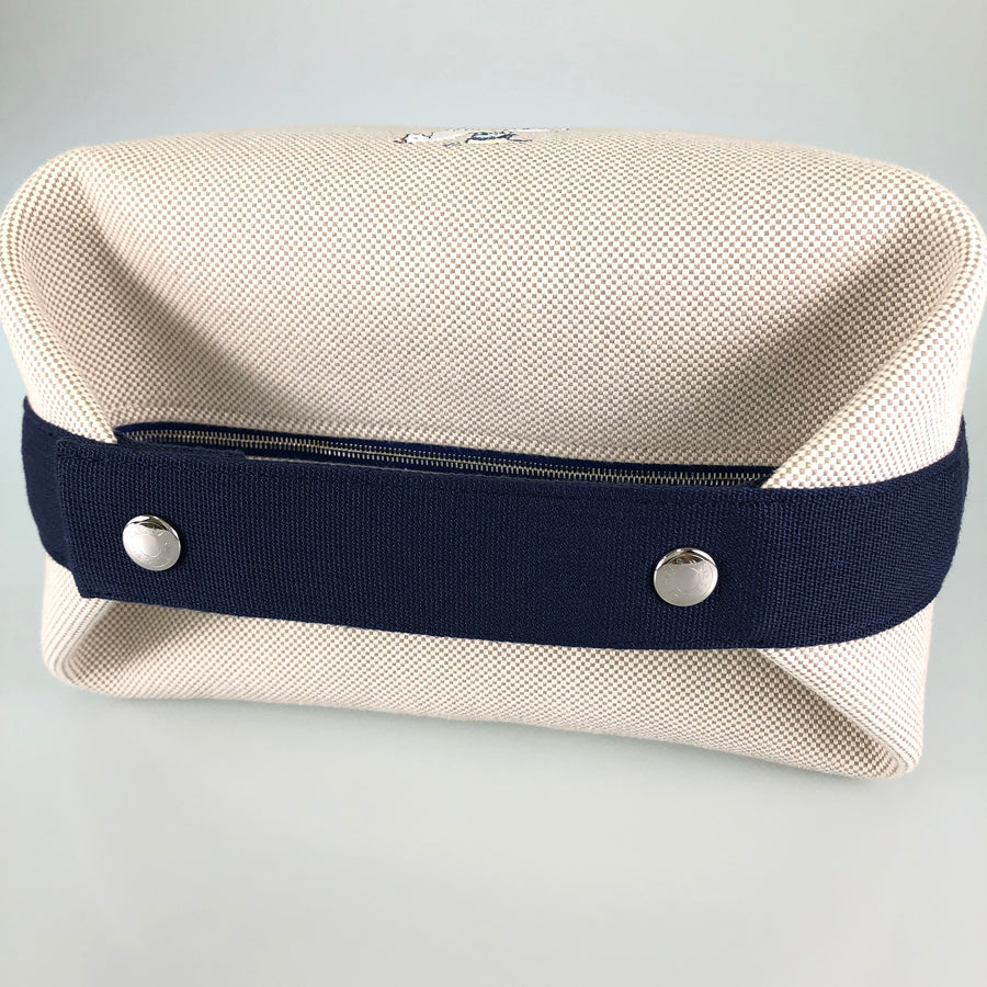 HERMES Brid A Black Cabrio GM Pouch