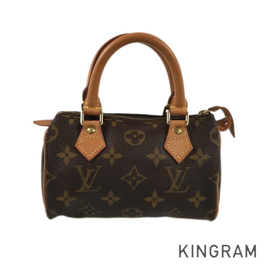 LOUIS VUITTON Monogram Mini Speedy M41534 Hand bag