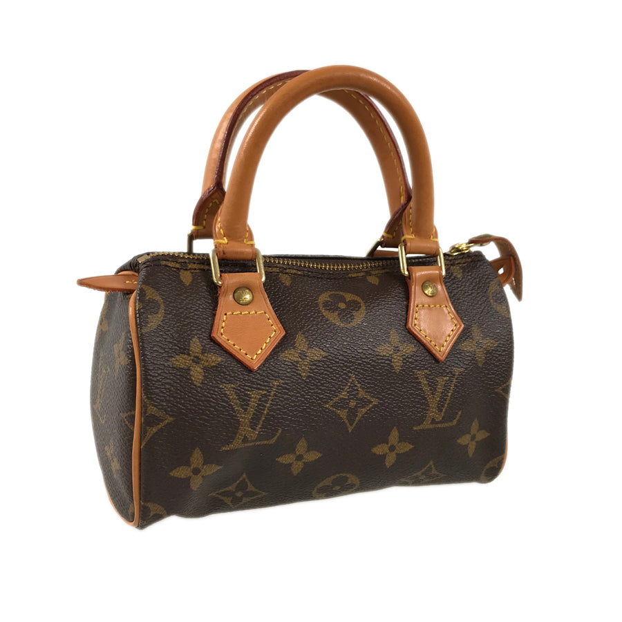 LOUIS VUITTON Monogram Mini Speedy M41534 Hand bag