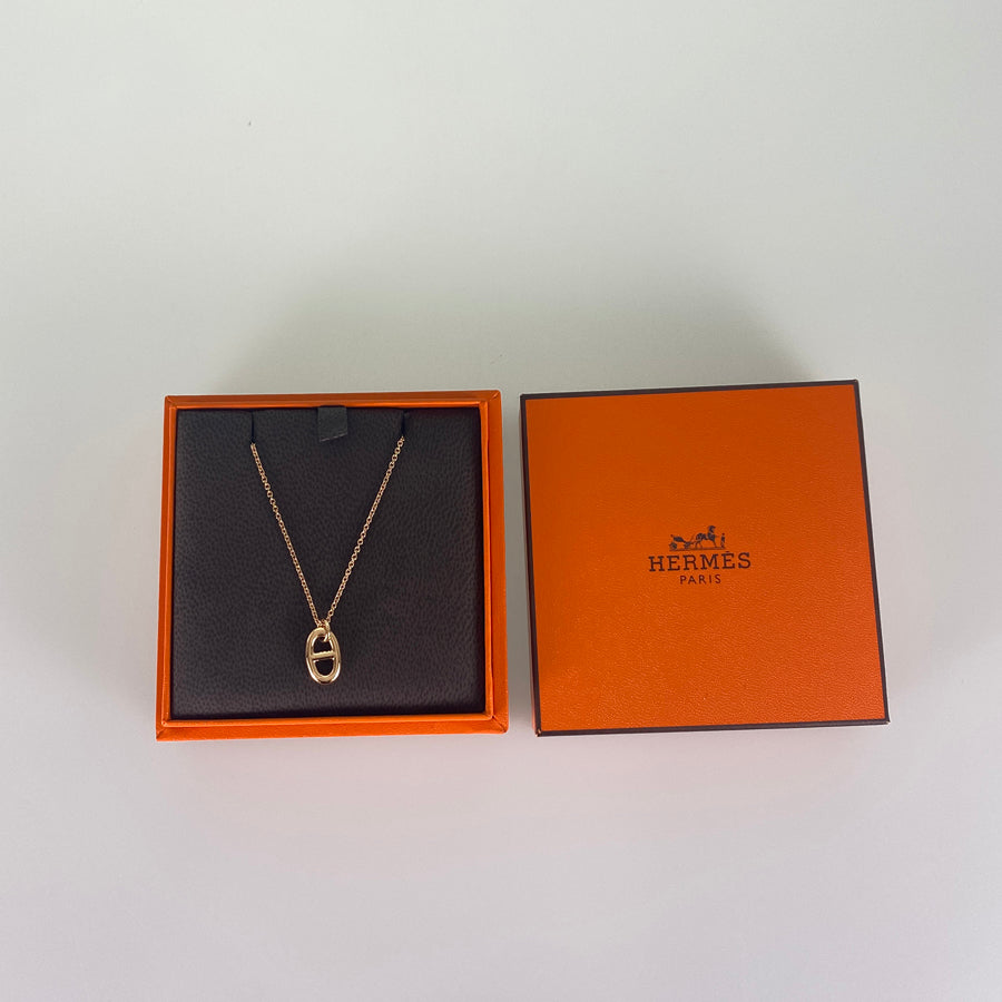 HERMES Chaine d'Ancre Farandole PM Necklace