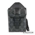 LOUIS VUITTON Monogram Eclipse Saumur Slingbag M45912 Sling bag