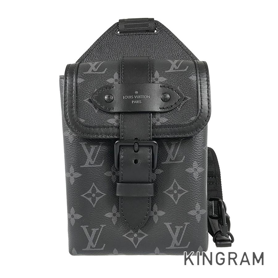 LOUIS VUITTON Monogram Eclipse Saumur Slingbag M45912 Sling bag