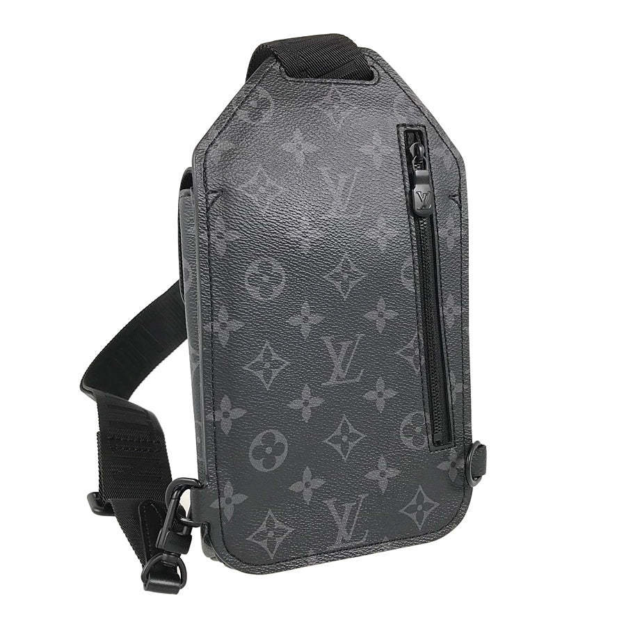 LOUIS VUITTON Monogram Eclipse Saumur Slingbag M45912 Sling bag