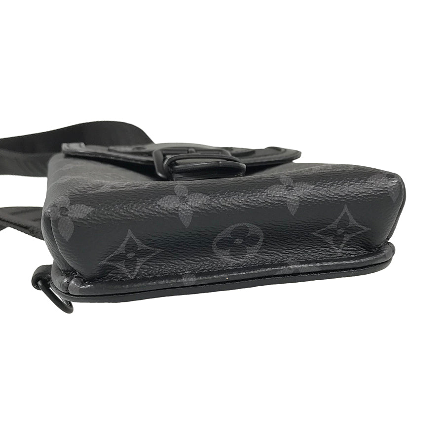 LOUIS VUITTON Monogram Eclipse Saumur Slingbag M45912 Sling bag