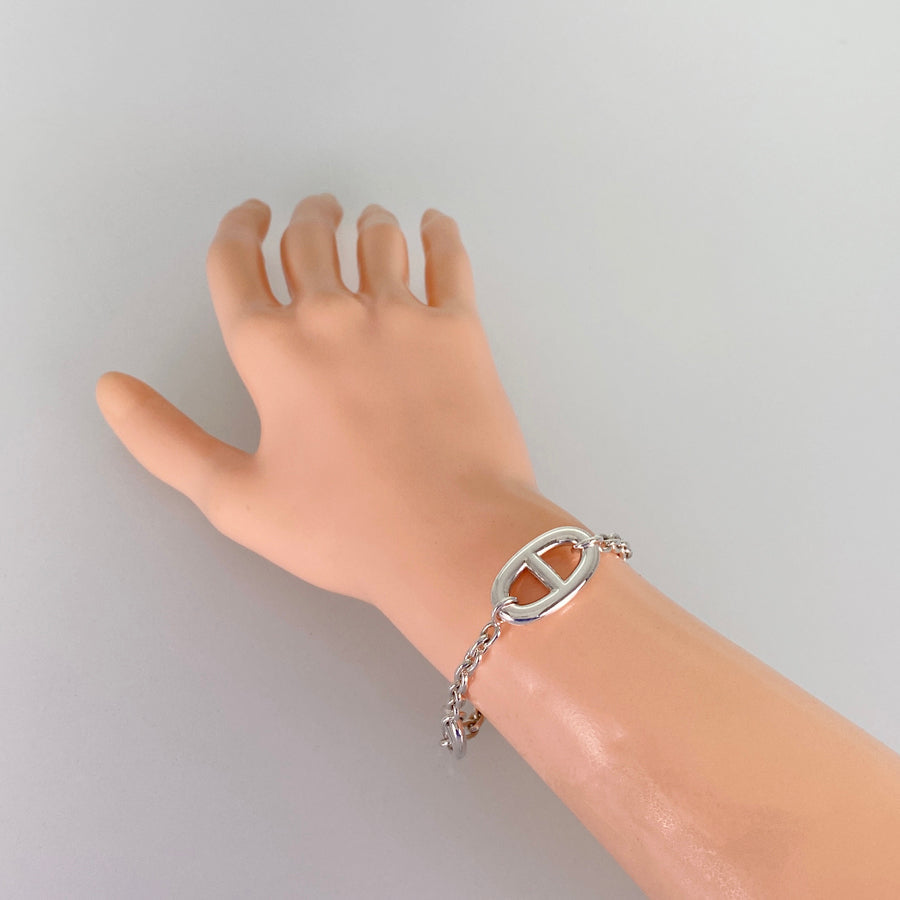 HERMES Chaine d'Ancre Farandole Bracelet