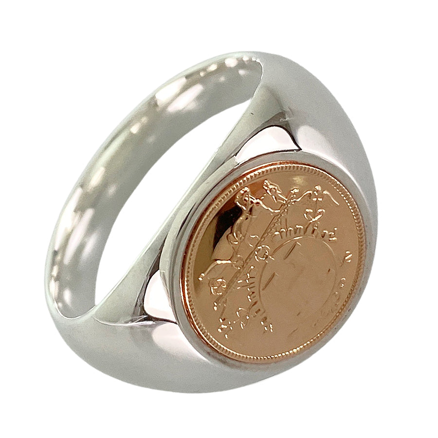 HERMES Exlibris Chevalier Ring