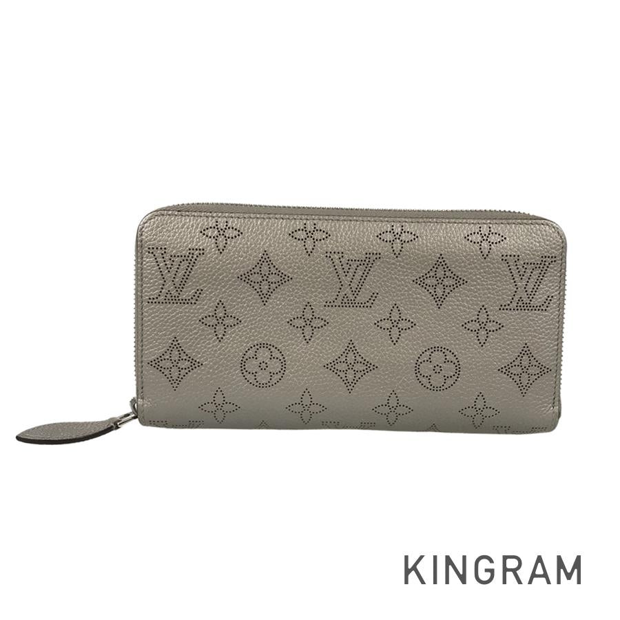 LOUIS VUITTON Monogram Mahina Zippy Wallet M81642 Long wallet Round zipper